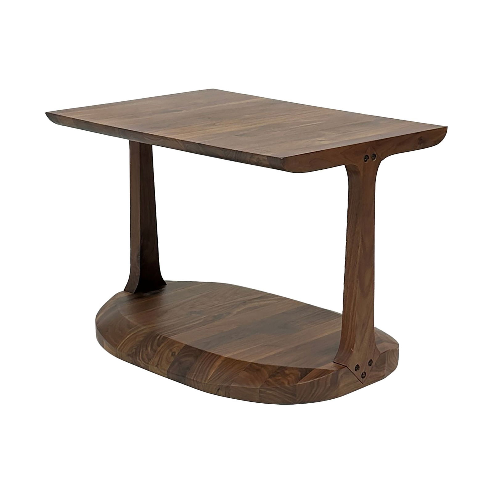 KORGY-C Walnut Side Table - 2