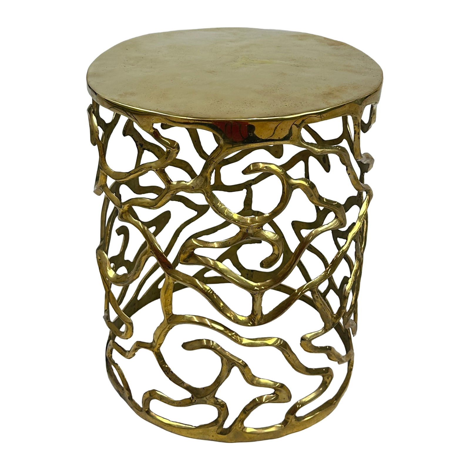 Bali Brass Stool (1 of 5)