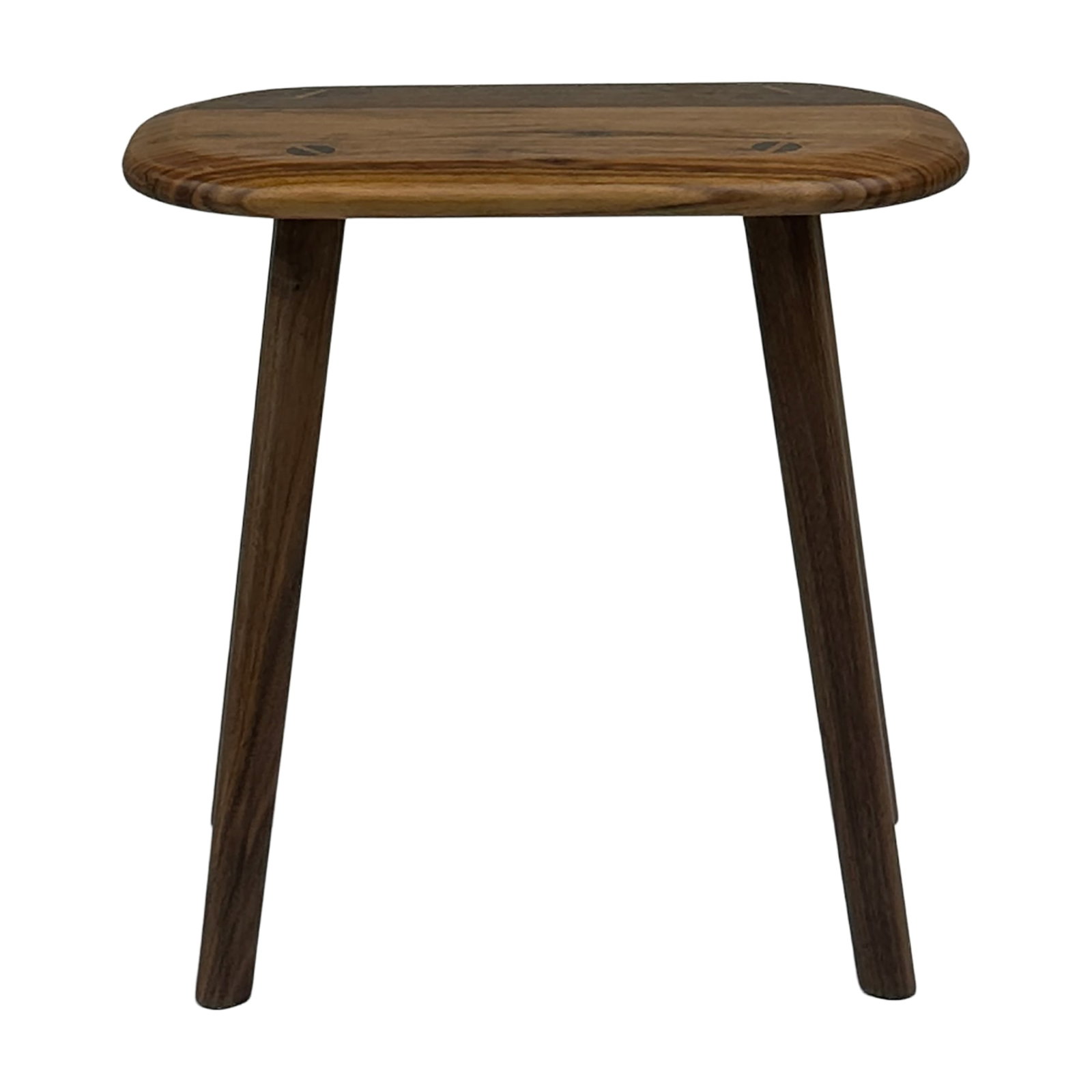 Alpen Solid Walnut Accent Stool - 4