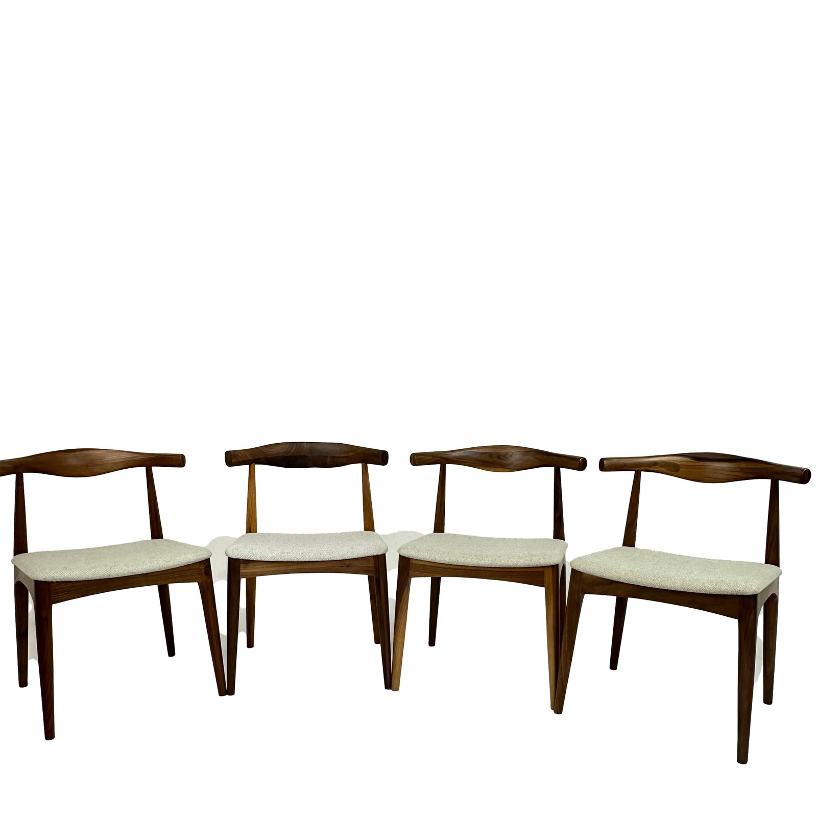 Set of 4 Skandy Scandinavian Dining Chairs (1 of 8)