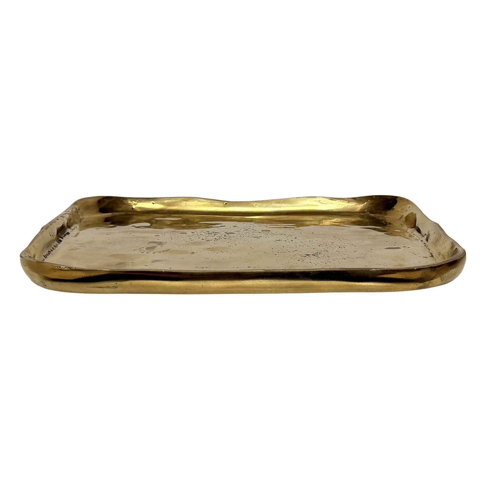 Square Brass Decorative Tray - 4
