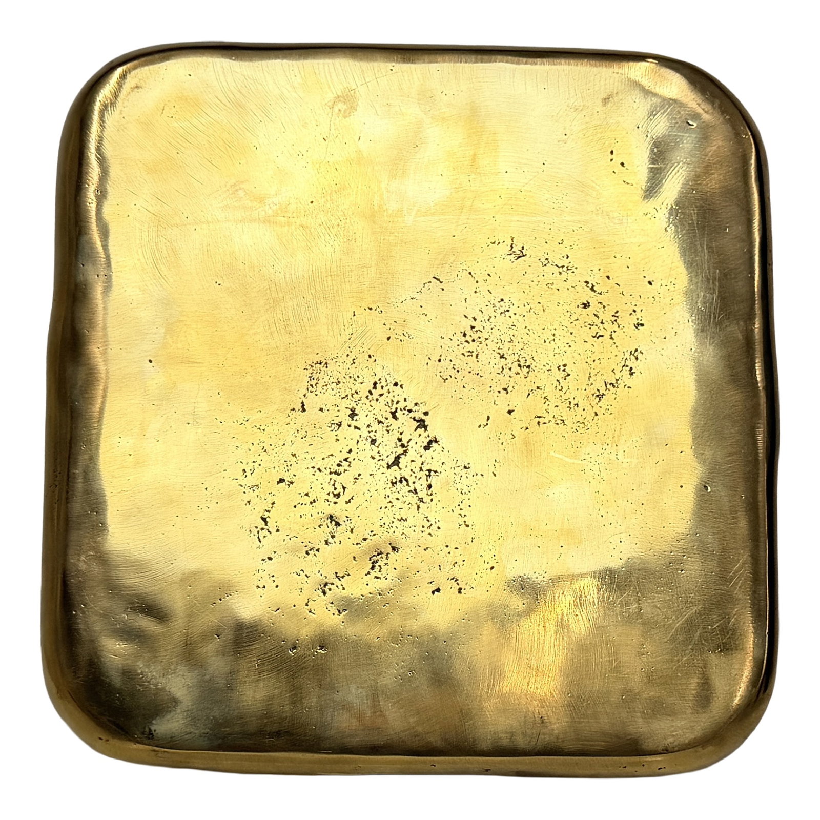 Square Brass Decorative Tray - 5