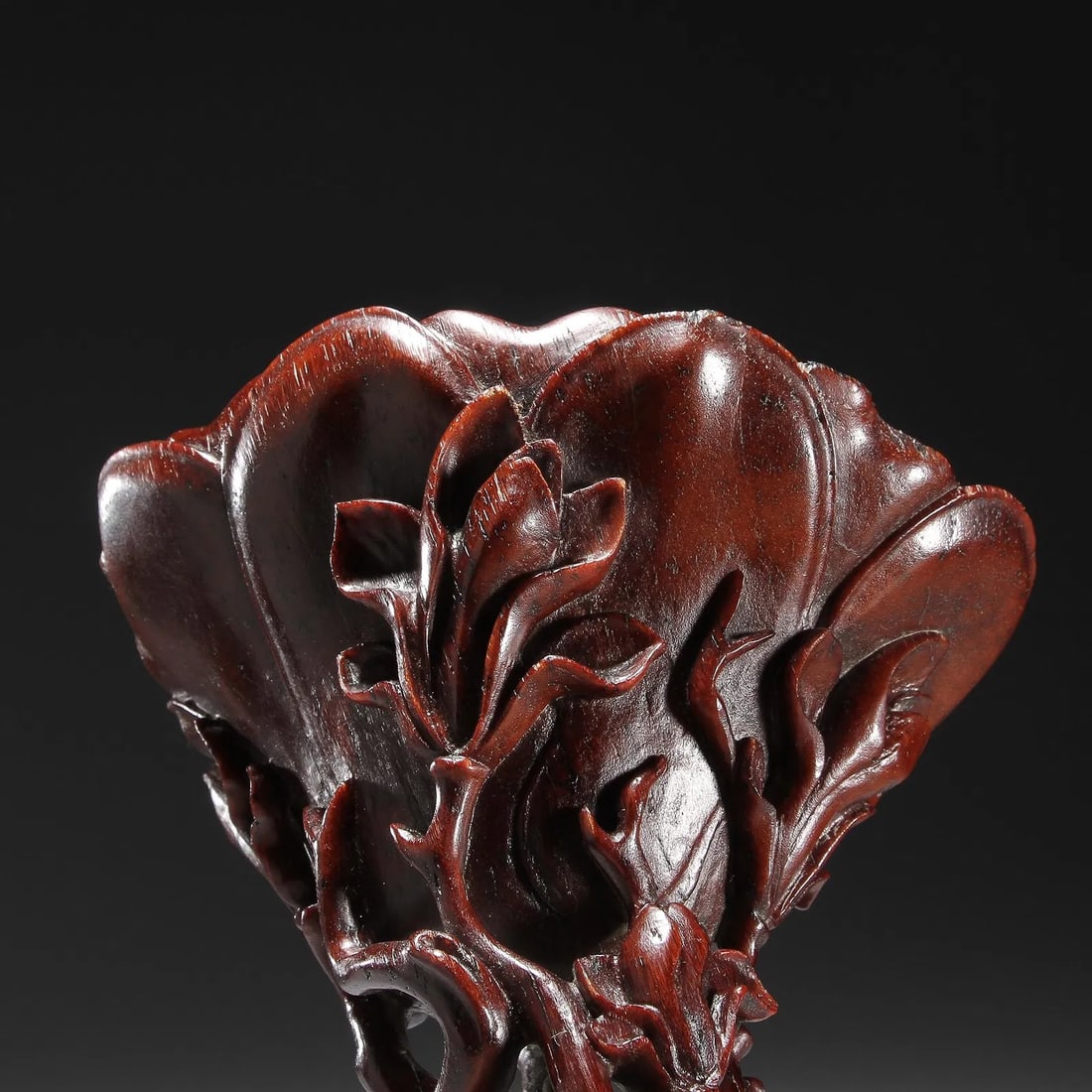 Old orchid goblet - 7
