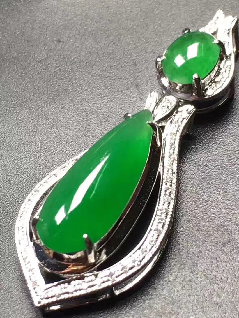 JADEITE RING PENDANT - 2