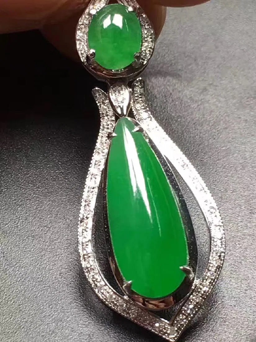 JADEITE RING PENDANT - 3
