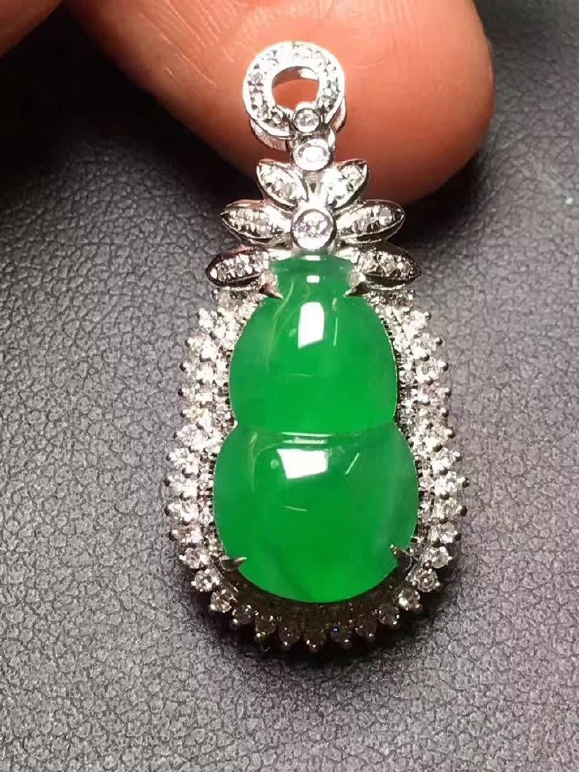JADEITE RING PENDANT - 2