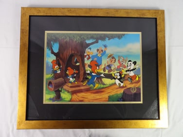 Walter Lantz signed and numbered print