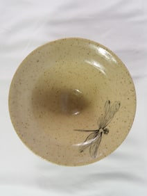 Signed Maine Cabin Pottery bowl