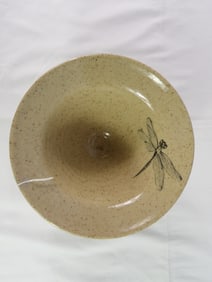 Signed Maine Cabin Pottery bowl