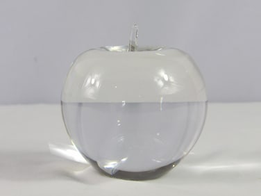 Tiffany & Co. crystal apple