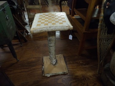 Birch chess board