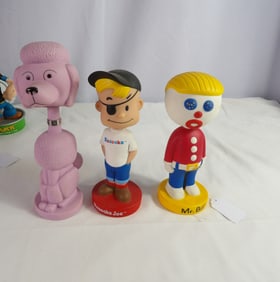 3 Pcs  -Funko Bazooka Joe, Mr. Bill and Pink Poodle Bobblehead