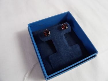 Merlot Mystic Topaz Earrings