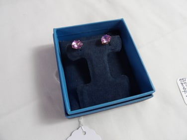 Mystic Passion Pink Topaz Earrings