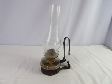 Oil Lamp with Handle