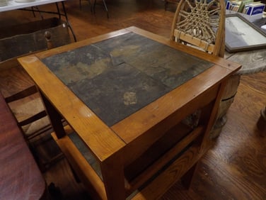 Pair of  Heavy End Tables