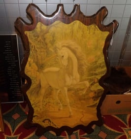 Wooden Unicorn Picture