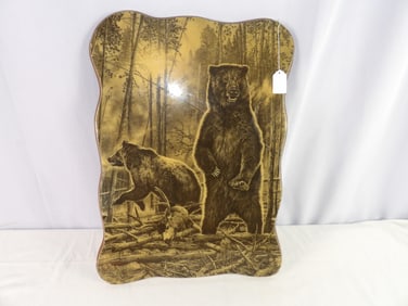 Wooden Bear Picture