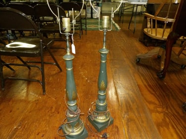 Early Pair of Lamps