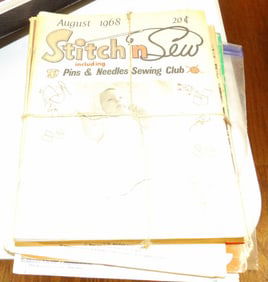 Ephemera 60's Stitch & Sew Mags, Miscellaneous Sheet Music