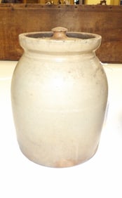 Pottery Jug with Lid