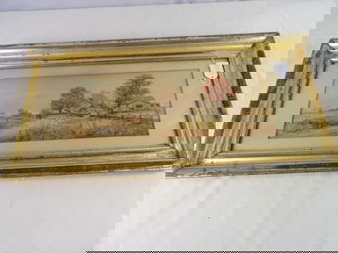 Weldon Ames Signed Watercolor