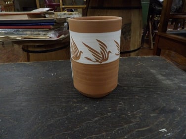 Christian Ridge Pottery Vase