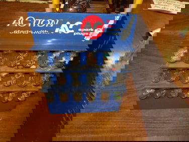 AC Sparkplug Parts Display