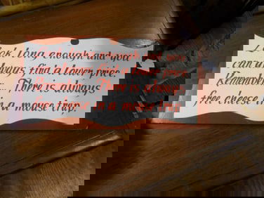 Look Long Enough Sign