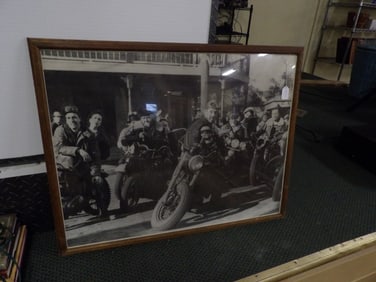 Framed Lee Marvin "The Wild One" 1953