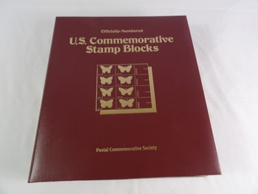 Postal Comm Society-U.S. Commemorative Stamp Blocks