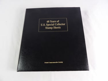 Postal Comm Society-60 Years of U.S. Special Collector Stamp Sheets