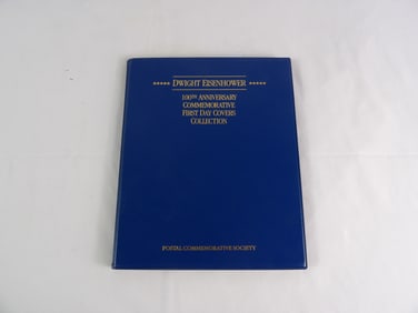 Postal Comm Society-Dwight Eisenhower 100th Anniversary Commemorative 1st Day Covers
