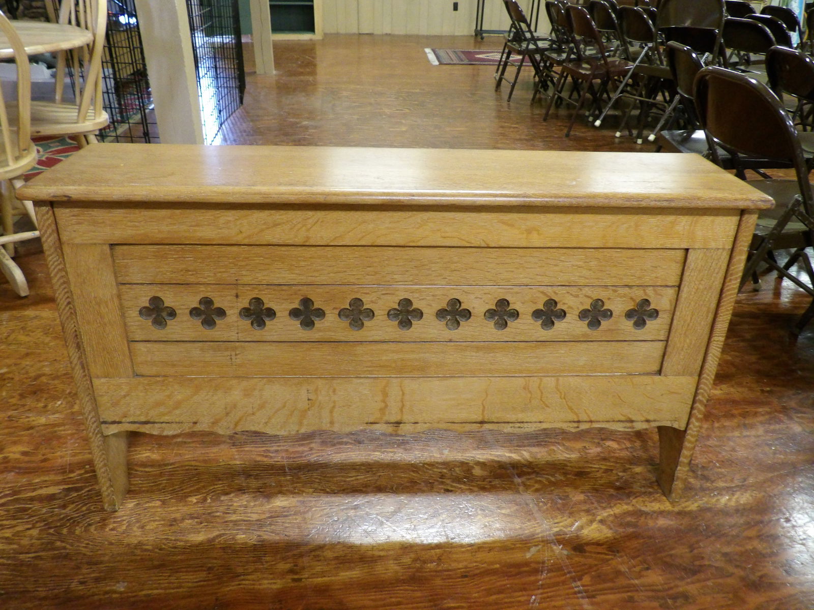 Oak Prayer Bench (1 of 4)