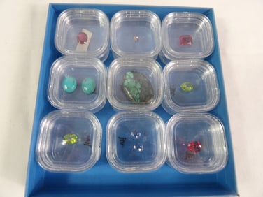 9 Assorted Gem Stones