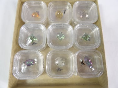 9 Assorted Gem Stones