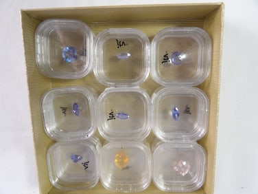 9 Assorted Gem Stones