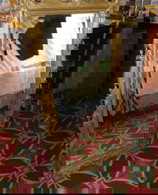 Early Gilded Framed Mirror