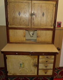 Hoosier Cabinet with Sifter