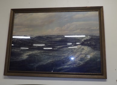 Framed Josef. M. Arentz 1945 Print