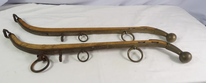Pair of Haines with Brass Ends
