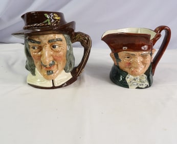 Pair Royal Doulton Mugs