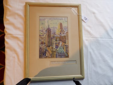 Lower Hudson Financial District Print