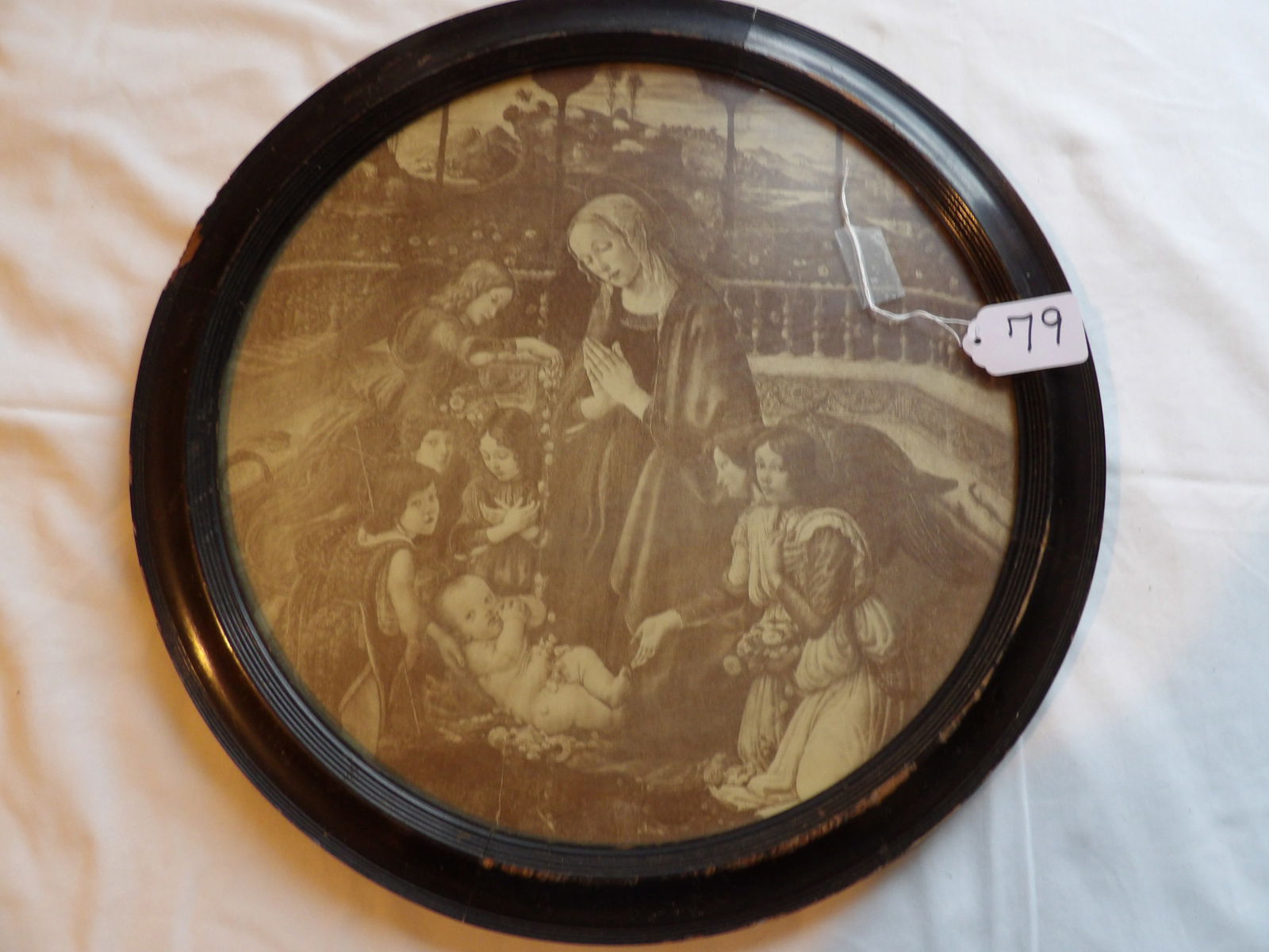 Early Framed Mary and Children Print (1 of 3)