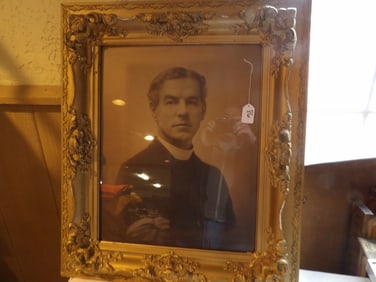 Gilded Frame of Priest