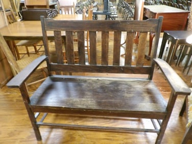 Vintage Oak Bench