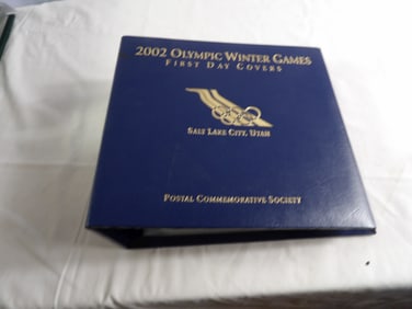 Postal Comm. Society- 2002 Winter Olympics 1St Day Covers