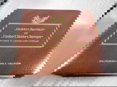 Postal Comm. Society-Golden Replicas of U.S. Stamps