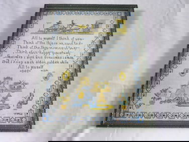 Early Needlepoint, Framed with Glass