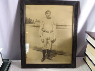 Photo/Etching of Early Baseball Player
